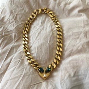 Fendi gold necklace